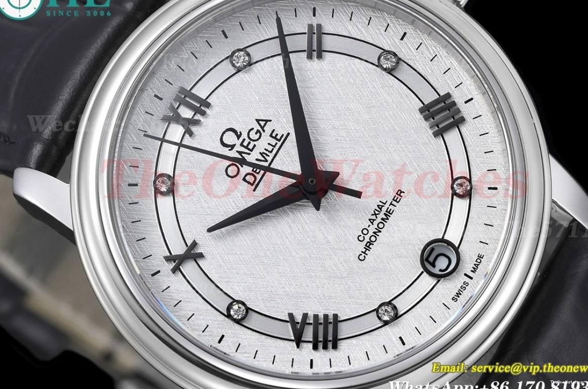 GDF MY8215 White Ladies Dial Textured SS De LE 32.7mm Ville 1221